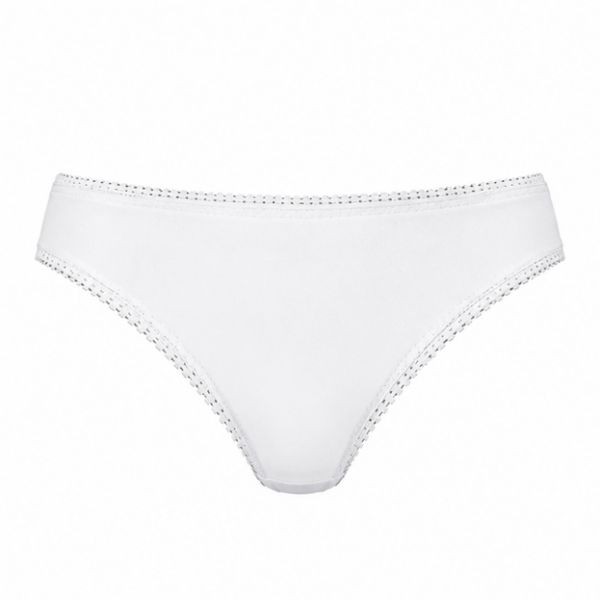 Ring-Detail Bikini Brief