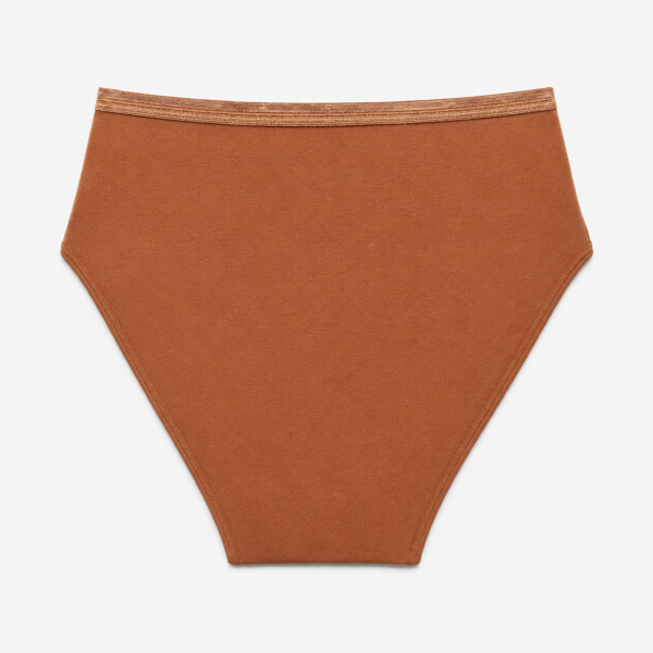 High-Waist Cotton Brief
