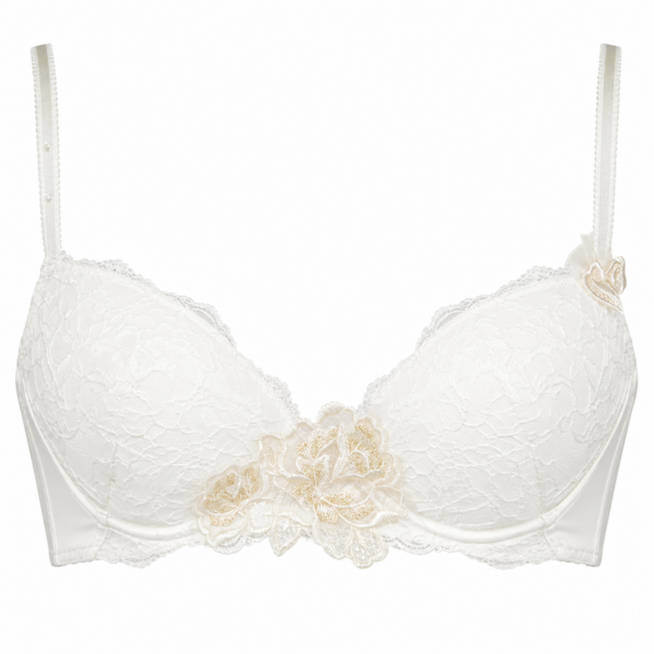The Floral Lace Push-Up Bra