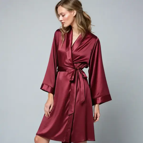 Luxury Silk Robe